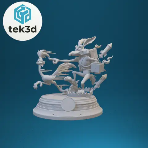 Road Runner & Wile E. Coyote: The Ultimate Chase 3D Model