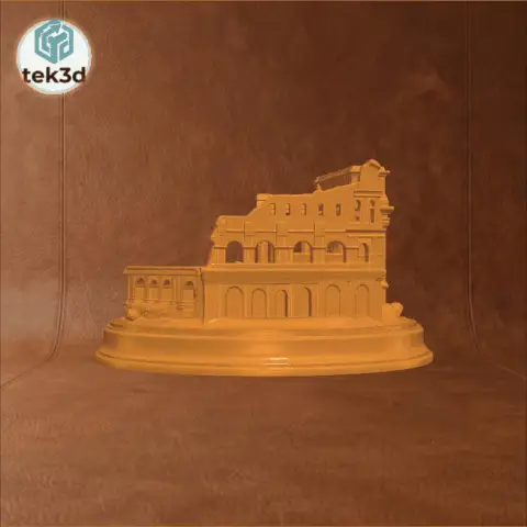 Echoes of Antiquity Ancient Arena Ruins 3D Model