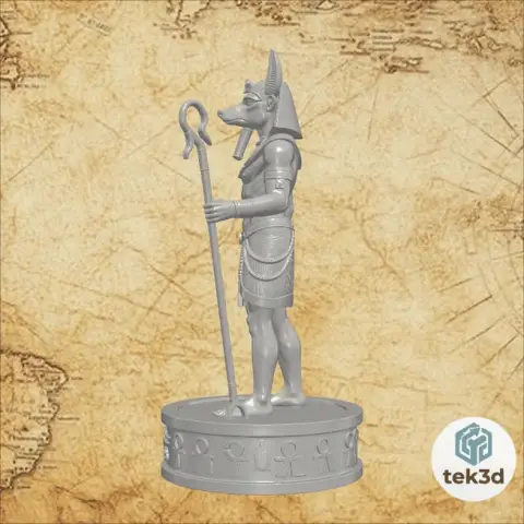 Anubis The Jackal-Headed Guide of Souls Premium 3D Model
