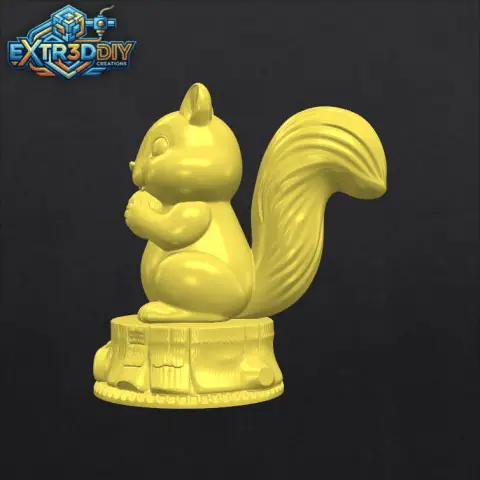 Cute Squirrel Character