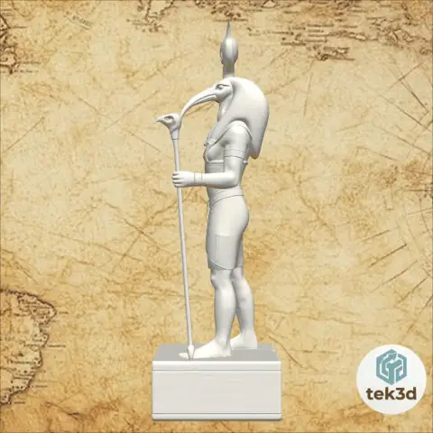 Thoth The God of Wisdom 3D Model