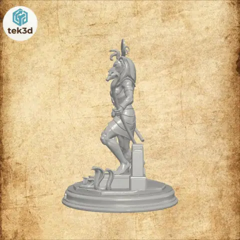 Sekhmet The Fierce Lioness Goddess 3D Model