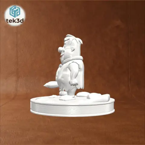 The Prehistoric Patriarch Fred Flintstone 3D Model