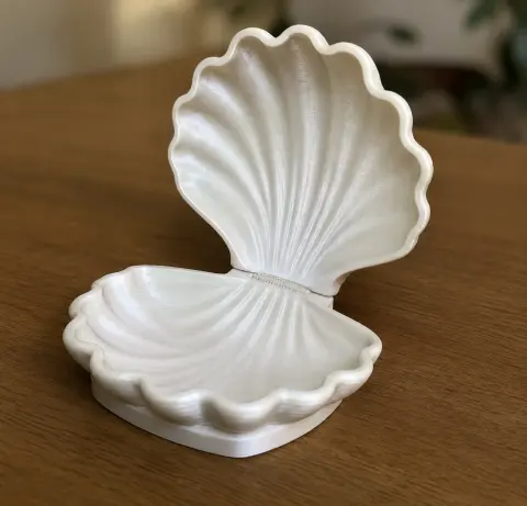 Decorative Seashell Jewelry Box