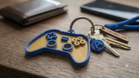 game controller keychain