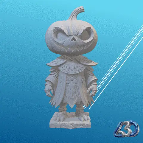 Pumpkin Knight Miniature